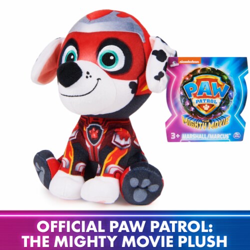 Nickolodeon™ Paw Patrol The Mighty Movie Marshall / Marcus™ Plush Toy Perspective: top