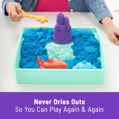 Kinetic Sand Blue Sand & Molding Sandbox Kit, 1 ct - Smith's Food and Drug