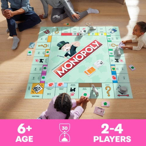 Monopoly® Giant Edition Board Game Perspective: top