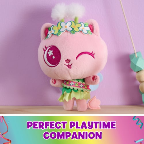 Gabby's Dollhouse Celebration Series Kitty Fairy Purr-ific Party Plush Perspective: top