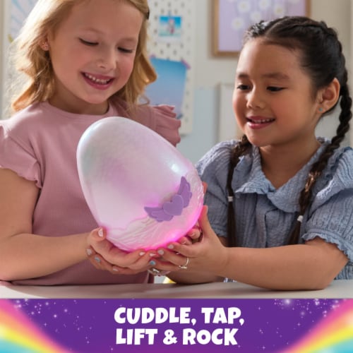 Hatchimals Alive™ Mystery Hatch™ Puffcorn Plush Figure Perspective: top