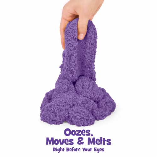 Kinetic Sand, The Original Moldable Sensory Play Sand, Purple Perspective: top