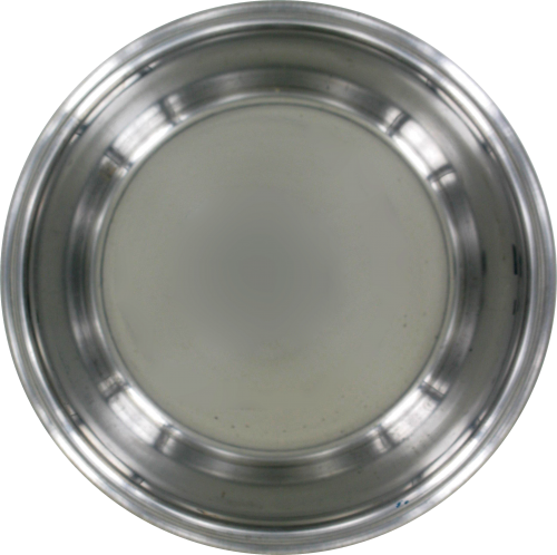 Durapet Stainless Steel Pet Bowl Perspective: top