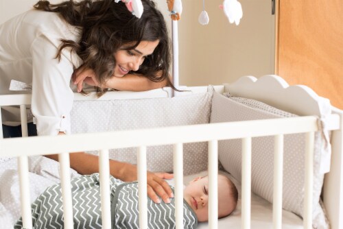 Bublo Baby Swaddle Blanket Boy Girl, 3 Pack Small Size Newborn Swaddles 0-3 Month Perspective: top