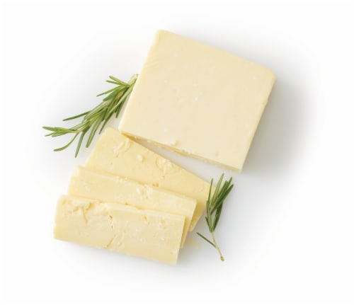 Beecher's Flagship Handmade Cheese Wedge Perspective: top