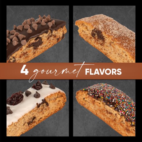 Gluten Free Biscotti Gift Basket - Classic Holiday Cookies Gift Basket by Gluten Free Palace Perspective: top