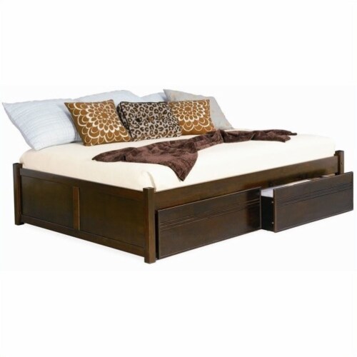 Concord wood panel twin size daybed deals