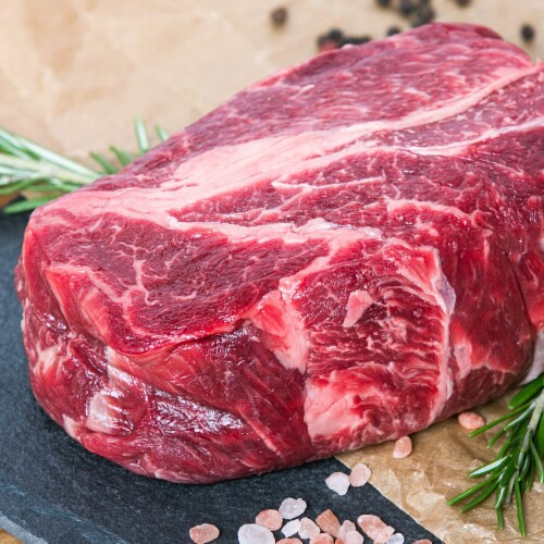 Greensbury Organic Grass-Fed Chuck Roast (4 Roasts, 2lbs each) Perspective: top