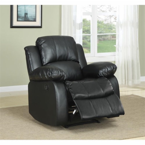 Bonded leather recliner chair best sale