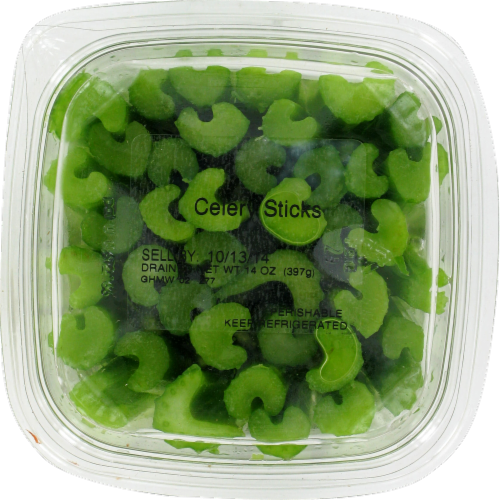 Celery Sticks Perspective: top