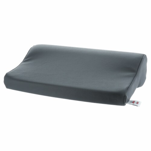 Core Products AB Contour Cervical Support Pillow, Black Vinyl Perspective: top