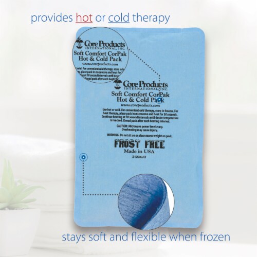 Core Products Soft Comfort CorPak Hot and Cold Therapy - 6 X 10 (2 Pack) Perspective: top