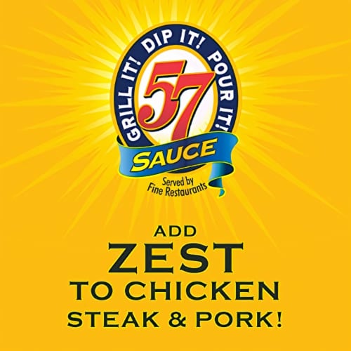 Heinz 57 Sauce 10oz (Pack of 36) Perspective: top