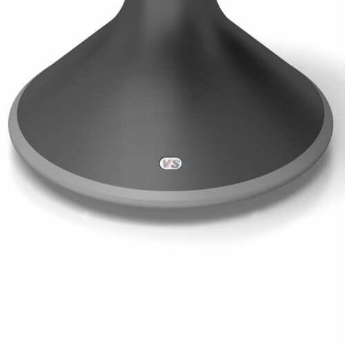 VS America Hokki Stool Flexible Ergonomic Seating - 12" Black Perspective: top