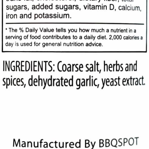 Old World Spices & Seasonings 8439564 6 oz Rub Your Chicken Poultry Perspective: top