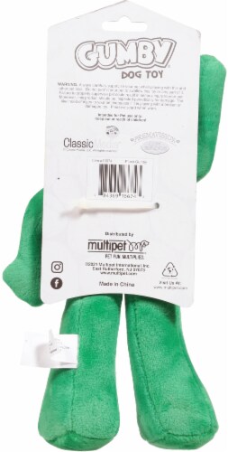 Multipet® Gumby Plush Dog Toy Perspective: top