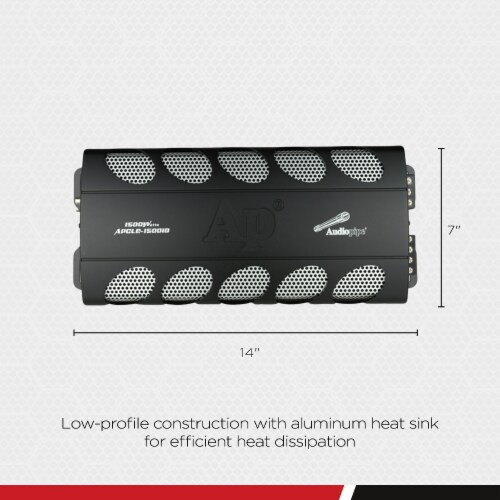 Audiopipe APCLE15001D Class D 1500 Watt Monoblock Car Stereo Amplifier