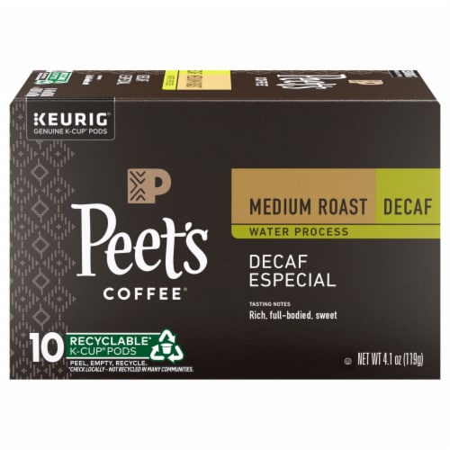 Peet's® Decaf Especial Medium Roast K-Cup Coffee Pods Perspective: top