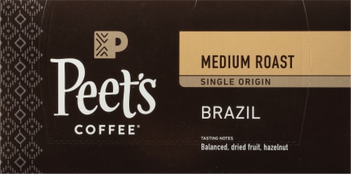 Peet's Coffee® Brazil Medium Roast K-Cup Coffee Pods Perspective: top