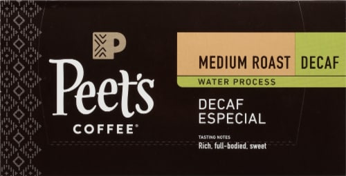 Peet's® Decaf Especial Medium Roast K-Cup Coffee Pods Perspective: top
