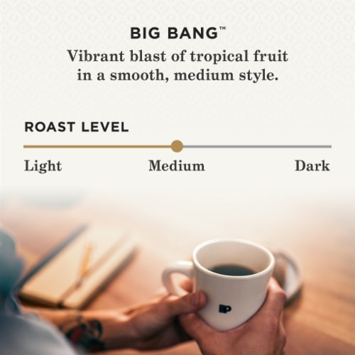 Peet's® Big Bang® Medium Roast Ground Coffee Perspective: top