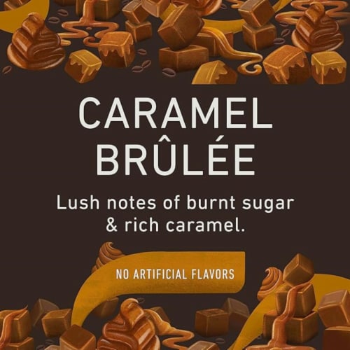 Peet's® Caramel Brûlée Light Roast Ground Coffee Perspective: top