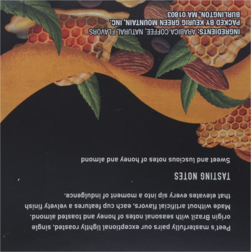 Peet's Coffee® Keurig® Recyclable Honey Almond K-Cup® Pods Perspective: top