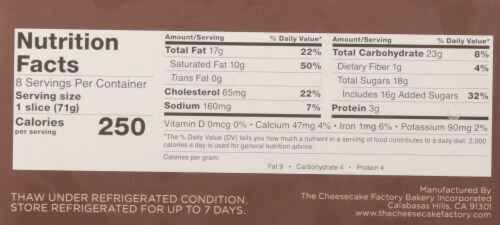 The Cheesecake Factory At Home™ Grand Cheesecake Selection Perspective: top