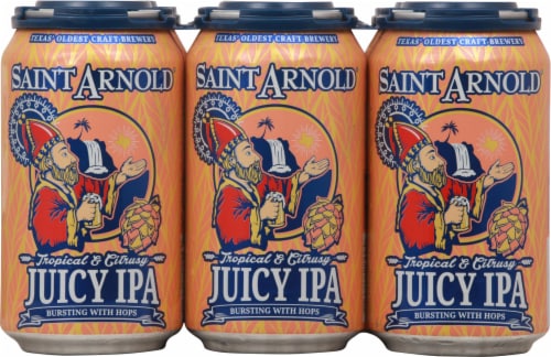 Saint Arnold Juicy IPA Perspective: top