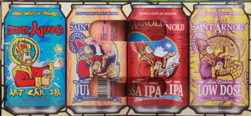 Saint Arnold® IPA Variety Pack Perspective: top