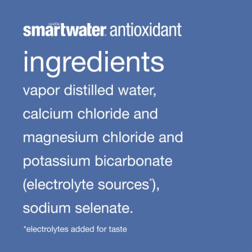 33.8 fl. oz. Smartwater Nutrient-Enhanced Water Bottle