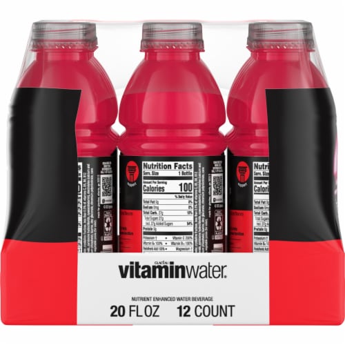 Vitaminwater® Power-c Dragonfruit Flavored Bottled Water Perspective: top