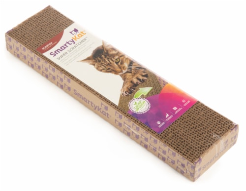 SmartyKat Super Scratcher With Catnip Perspective: top