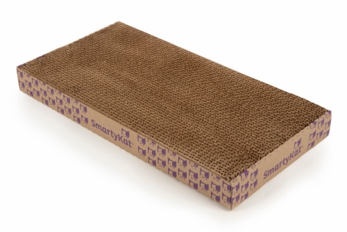 SmartyKat Super Scratcher Double-Wide Catnip Scratcher Perspective: top