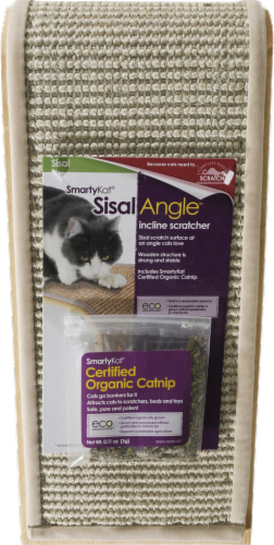 SmartyKat Sisal Angle Scratcher Perspective: top