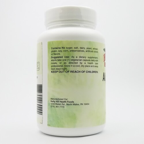 Holly Hill Health Foods, Alpha Lipoic Acid 250 MG, 120 Vegetarian Capsules Perspective: top