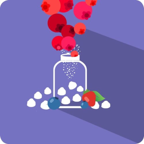 Azo Urinary Tract Health Cranberry Gummies Perspective: top