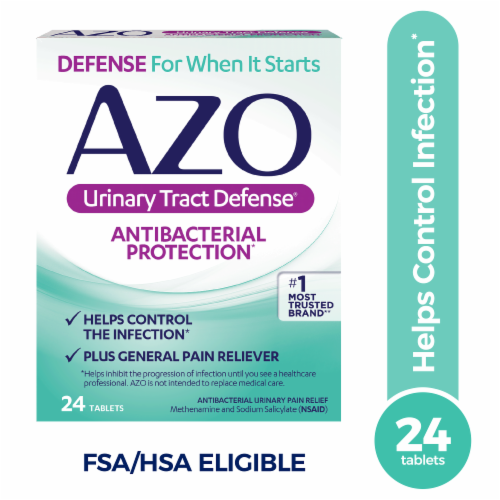 AZO Urinary Tract Defense® Antibacterial Protection Tablets Perspective: top