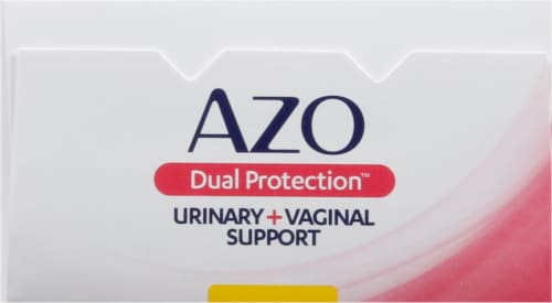 AZO® Dual Protection Urinary and Vaginal Support Capsules Perspective: top
