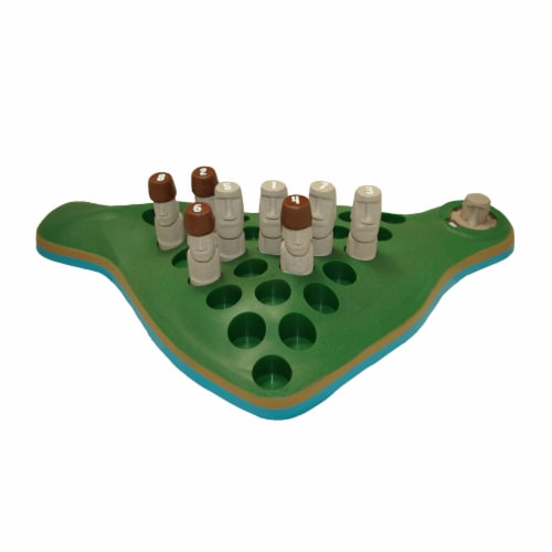 University Games Sneaky Statues of Easter Island Baord Game Perspective: top