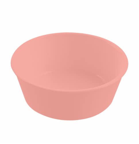 TarHong Wheat Poly Propylene Round Bowls - Coral Perspective: top