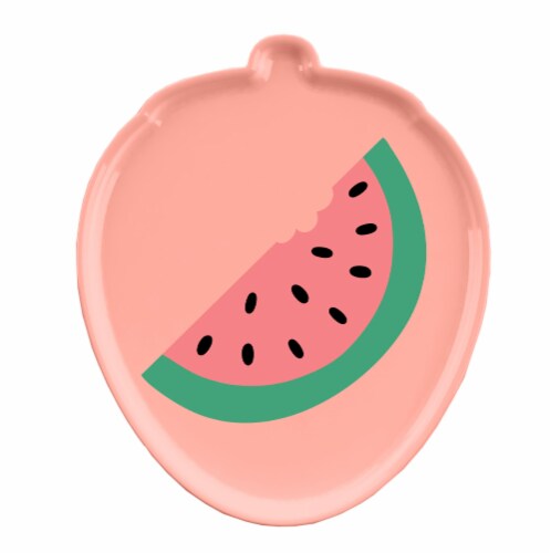 TarHong Shaped Plate Pack - Coral Fruit Perspective: top