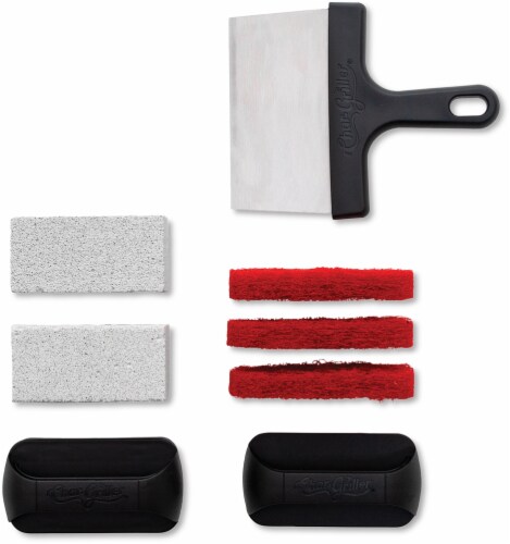 Char-Griller Flat Iron Griddle Cleaning Kit Perspective: top