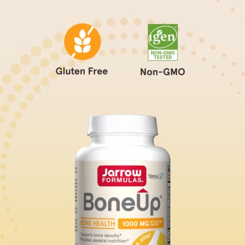 Jarrow Formulas® BoneUp® for Bone Health and Skeletal Nutrition Capsules Perspective: top
