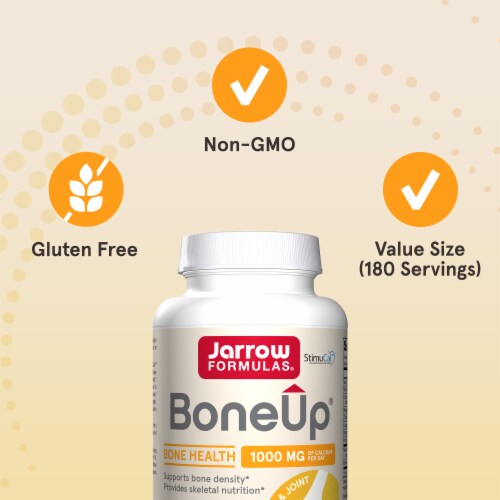 Jarrow Formulas® BoneUp® Capsules Perspective: top