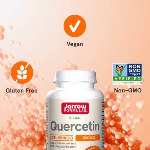 Jarrow Formulas® Quercetin Bioflavonoid Capsules 500 mg Perspective: top