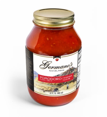 Germano's Pomodoro Classic Tomato Sauce Perspective: top