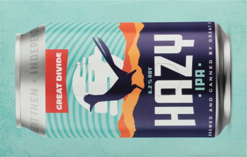 Great Divide Brewing Co.® Hazy IPA Perspective: top