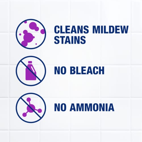 Clean Shower Fresh Clean Scent Daily Shower Cleaner Perspective: top