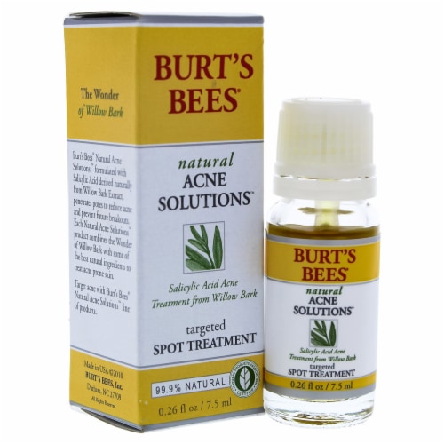 Burt's Bees Natural Acne Solutions Salicylic Acid and Soothing Cica Targeted Spot Treatment Perspective: top